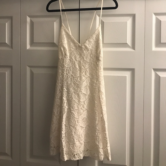 Forever 21 Dresses Cream Crochet Dress Poshmark